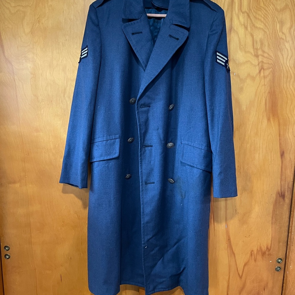 Original United States Air Force Wool Overcoat